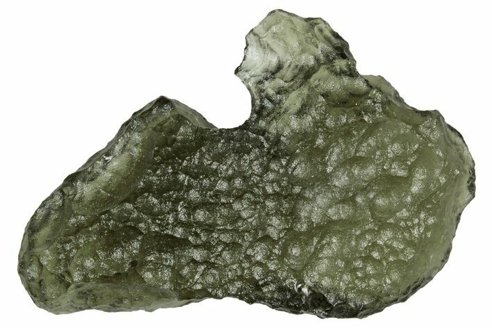 Green Moldavite Tektite ( g) - Czech Republic #330748